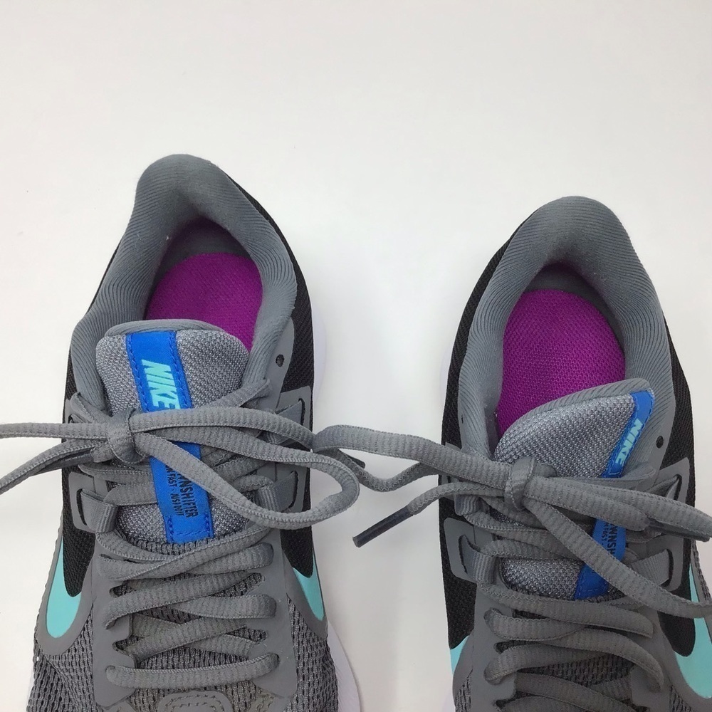 Nike Downshifter 9 Gray Running Sneaker - Picture 5 of 11